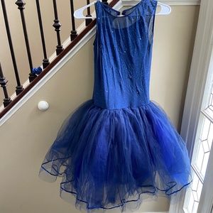 Sparkly Blue Ballet Costume